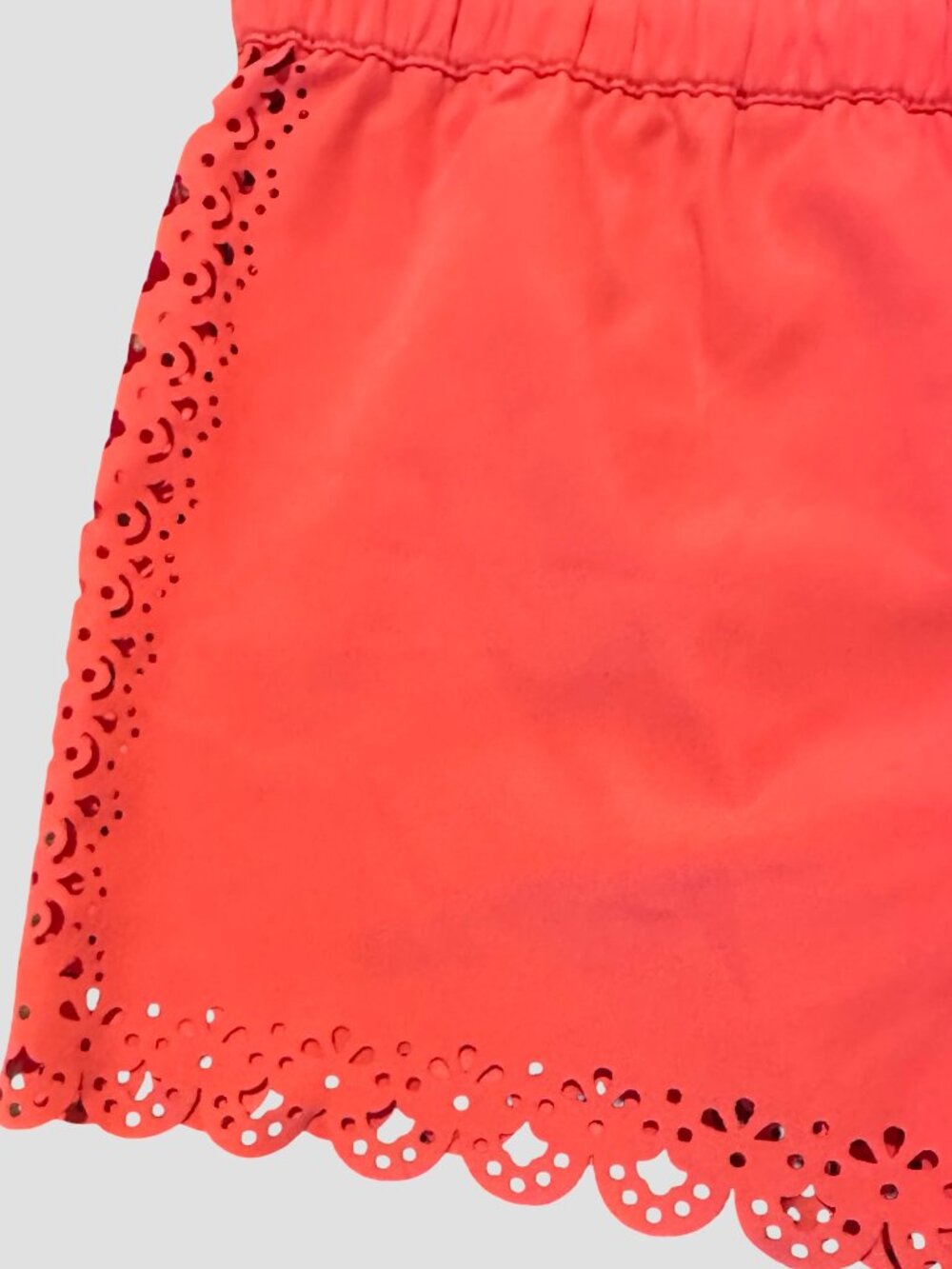 Seafolly Bella Vacation Shorts Size S Coral Orange Pool Boat Beach Shorts - Picture 5 of 10